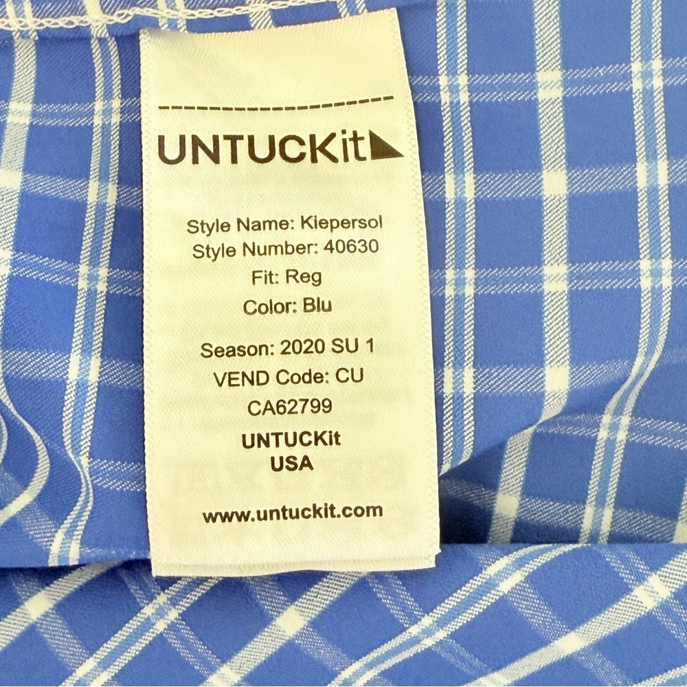 XL UNTUCKIt Men's Kierpersol Long Sleeve Shirt - Picture 4 of 6